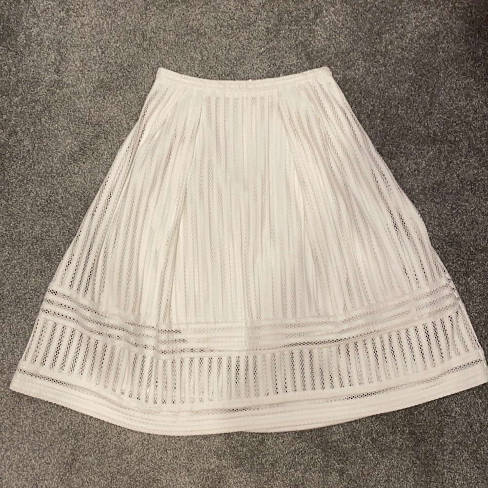 Crochet midi skirt